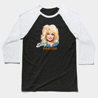 dolly vector  //retro v8 Baseball T-Shirt